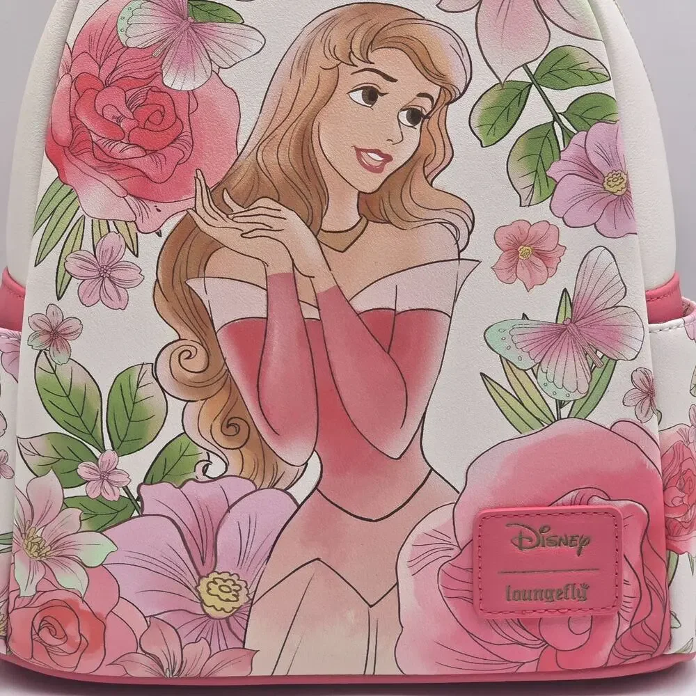 Loungefly Disney Sleeping Beauty Butterfly Garden Mini Backpack New